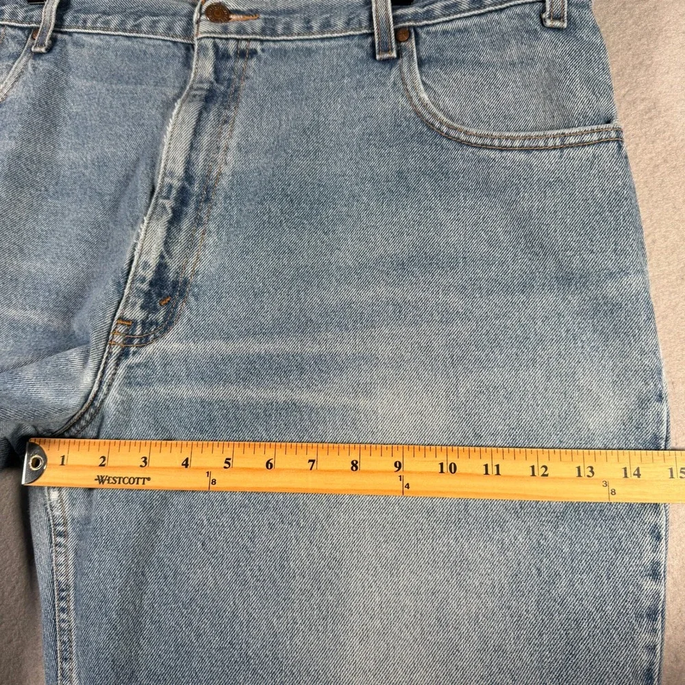 Levis 545 Loose Fit Jeans Mens 42x30 Light Wash Blue Denim 0545-0331 Vintage